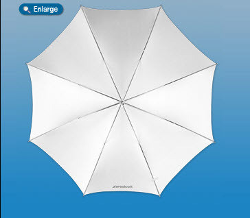 【现货】皇冠正品 westcott柔光伞 柔光效果好 无十字死光