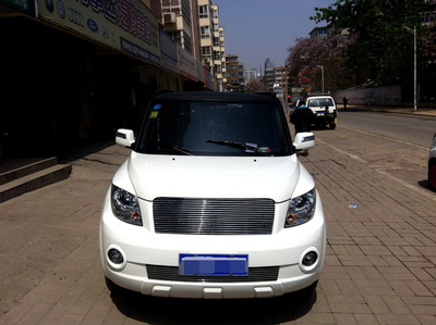 长城哈弗m2中网专用改装无标中网/铝中网金属贴装饰件/亮条