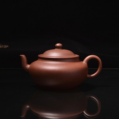 藏壶者 吴界明徒弟钱丽君【青莲壶】清水泥 宜兴紫砂壶 240cc