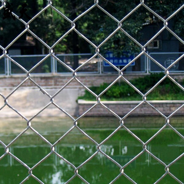 勾花网 铁丝网 护栏网 球场护栏网 围栏网 连环菱形网 隔离镀锌网