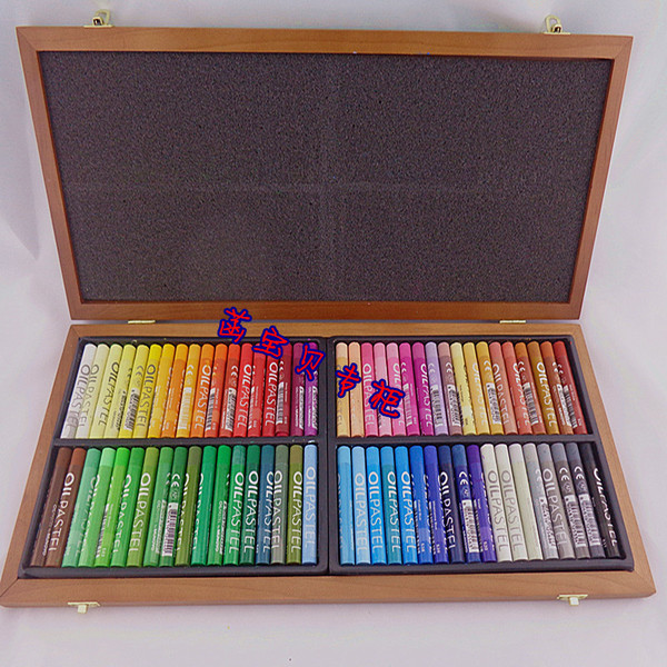 韩国mungyo盟友 mop-72色原装专业油画棒 木盒精装