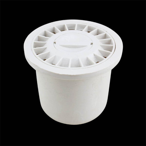 锐普pvc50地漏 pvc排水管系列配件圆地漏塑料地漏 pvc地漏下水器