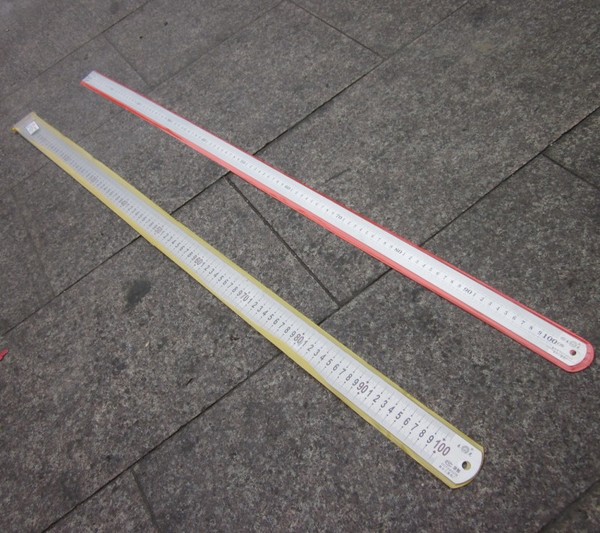 特价促销不锈钢直尺 刻度尺 钢板尺 加厚公制 150毫米-2米 规格齐