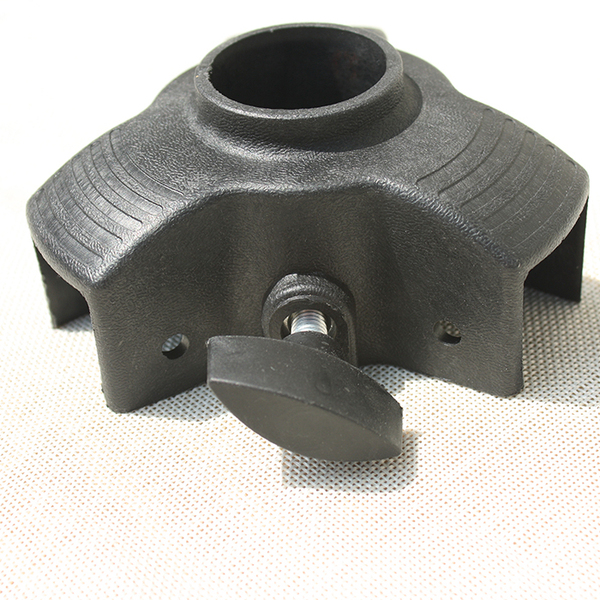 尼龙音箱支架音响三脚架配件专业舞台音响追光灯落地支架三通配件