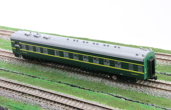 【现货】百万城 cp00622 ca23 23型餐车 上局沪段891538 带灯