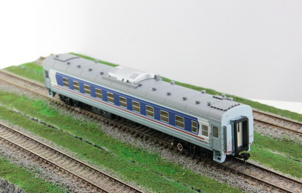 【现货】百万城cp00543 yw22 b 硬卧22型客运车厢 广铁肇段060307