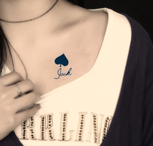 防水女国王与王后 扑克牌字母皇冠红桃方块黑桃梅花组合-淘宝台湾