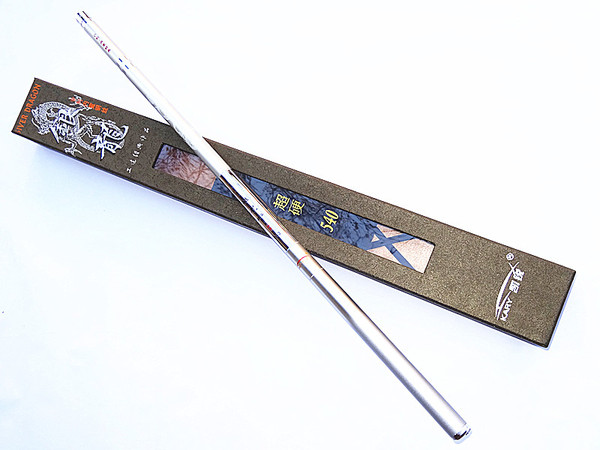 凯瑞银龙7.2米碳素鱼竿超硬超细溪流竿手竿钓竿短节竿内置钢丝