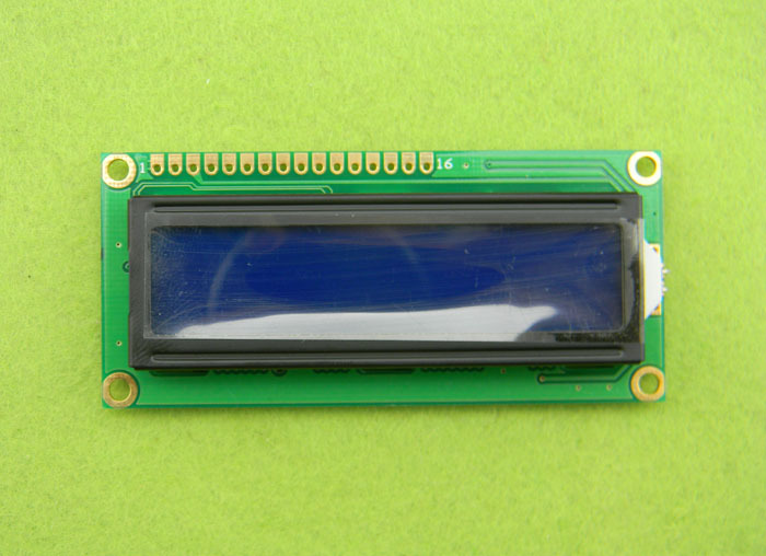 1602a液晶单片机开发蓝屏5v带背光1602兰屏(e1b2) 