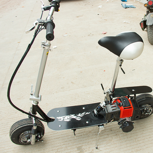 汽动二冲程助力车燃油两轮汽油滑板车踏板迷你越野摩托车冲浪休闲