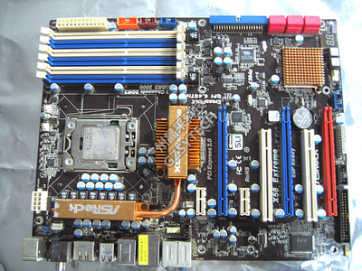 二手asrock/华擎x58 extreme1366架构支持i7-950 x5650家用服务器主板