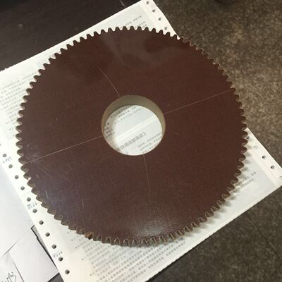 cw61100 车床配件 胶木齿轮 挂轮z87齿 外径222 内孔60mm 65mm