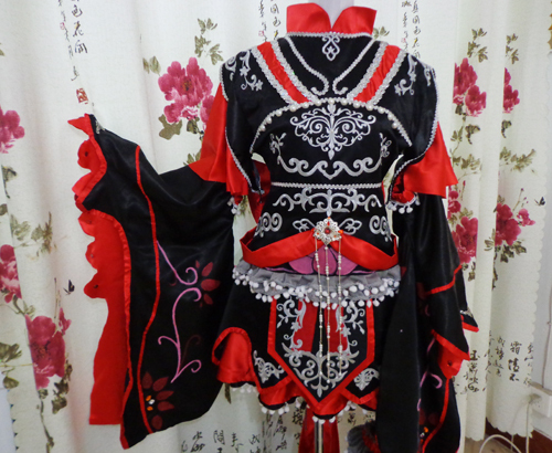 *然艺坊*剑侠情缘三--万花loli蚩灵套恶人套cos服展示价