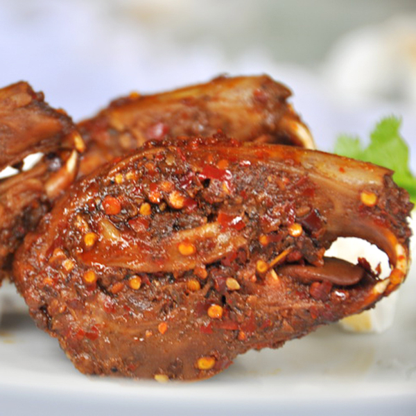 四川美食双流老妈兔头香麻辣味10只起邮真空包装成都川蜀特产