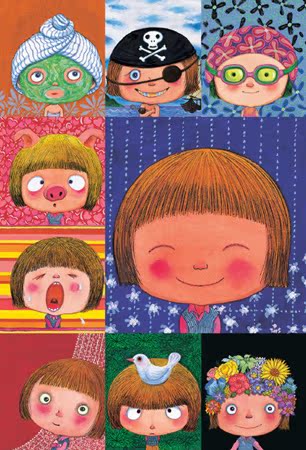 代购-台湾进口雷诺瓦拼图 几米漫画 完美小孩300片