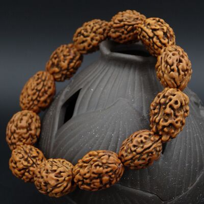 尼泊尔三瓣大金刚菩提子佛珠手串手链念珠 特价金刚菩提子男女款