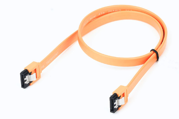 双弹片sata数据线 sata硬盘线 sata线 串口sata数据线 带卡扣