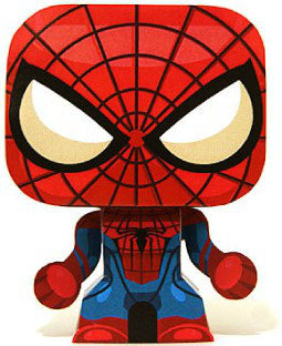 手工diy 益智玩具 动漫动画 可爱q版 蜘蛛侠 3d立体拼装 纸模型