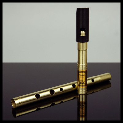 金属版大帆船 galeon(加利恩)高音d调 黄铜 可调音 爱尔兰哨笛