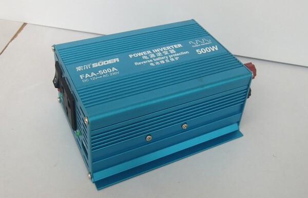 索尔500w车载逆变器12v转220v家用停电宝变压升压防接反