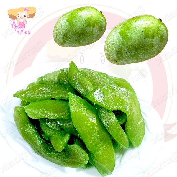 台湾特产小麻吉食品 蜜汁情人果300克 芒果干水果干蜜饯果干零食