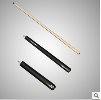 皎洁台球用品 美国进口九球杆 格拉姆黑色三节跳杆