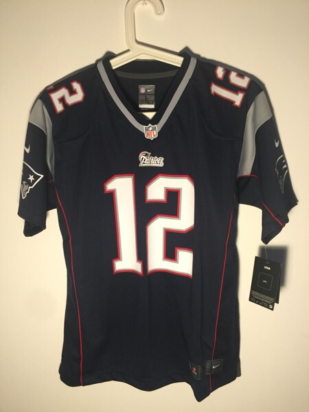 nfl 新英格兰 爱国者 tom brady 汤姆 布雷迪 青年版 rep sw 球衣