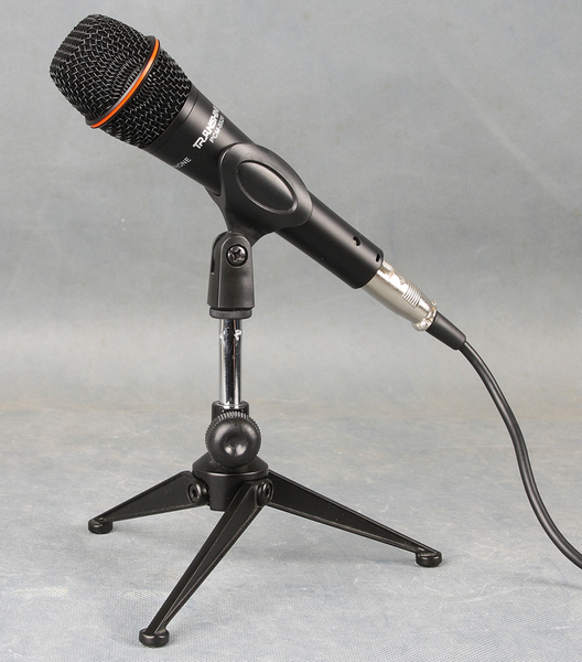 架王 台式麦克风支架 三脚架支架升降ms-27a