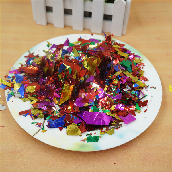 婚庆用品/结婚手撒碎彩纸碎亮纸 亮金纸 碎金纸 亮片亮金片 包邮