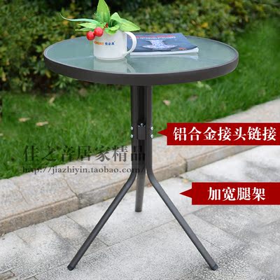 Bàn ghế ngoài trời đan bằng liễu gai ba mảnh 60-80cm Bàn kính cường lực và bộ ghế kết hợp giải trí ban công sân vườn ban ghe sat ngoai troi