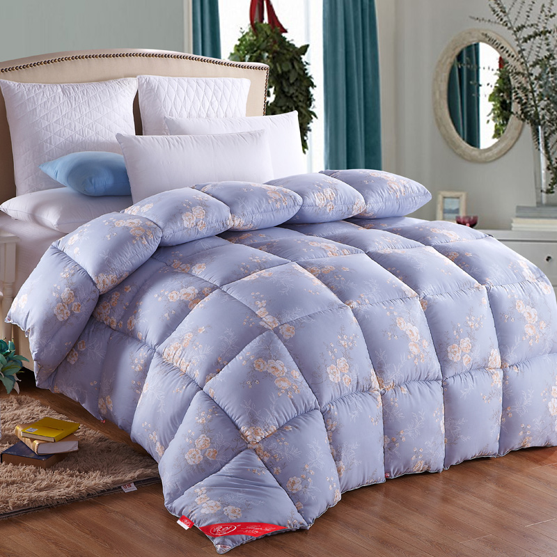 浪莎超柔3d羽丝绒被子被芯春秋被保暖学生宿舍棉被单双人被芯褥