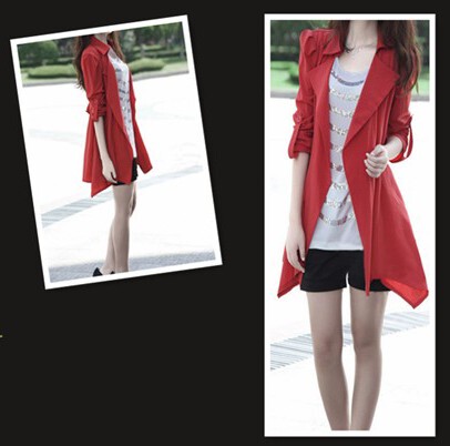 特加肥加大码女装胖mm2016秋中长款显瘦休闲风衣200斤薄宽松外套