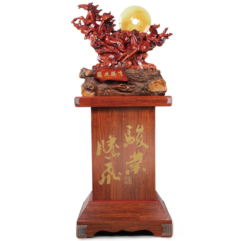 超大号落地式骏业腾飞马摆件公司店铺开业庆典工艺礼品大堂摆设马