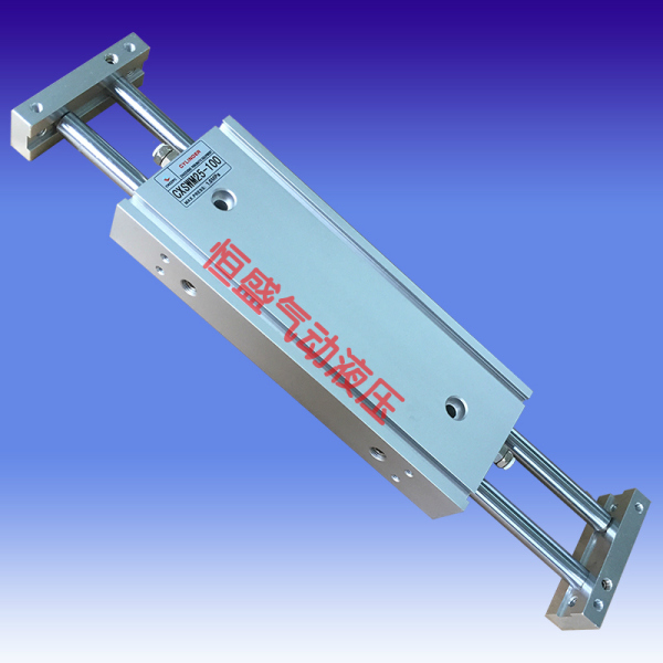 smc型双出轴双杆型双联气缸cxswl cxswm15-10 20 30 40 50 75 100