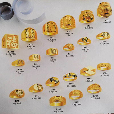 金得利金银首饰石膏模具 男女戒指石膏模具 打金工具耗材