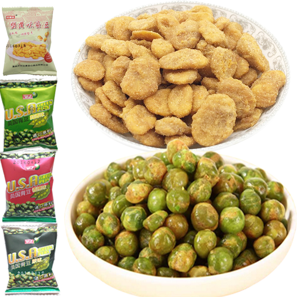 青豌豆500g 蟹黄蚕豆500g共2斤