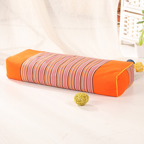 适合青年 中年 老年人的老粗布纯棉长方形枕头护颈枕荞麦壳枕芯