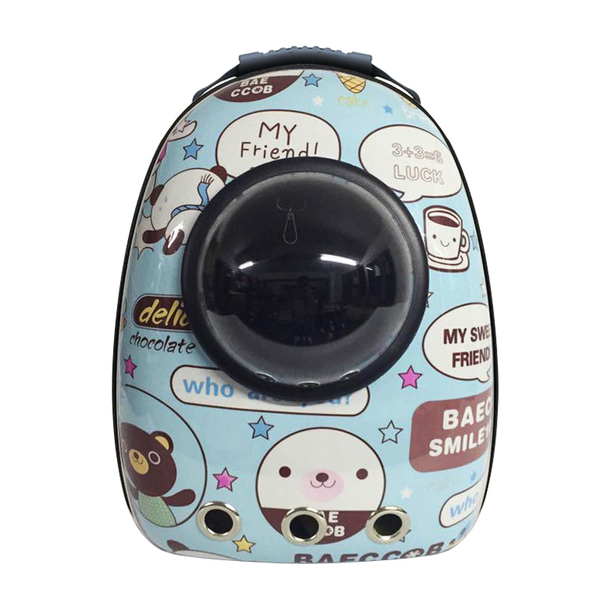 宠物太空包猫咪外出宇航员太空舱背包 小型狗透气双肩便携背包