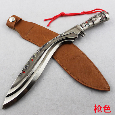 cf穿越火线炎龙尼泊尔武器屠龙战龙尼泊尔斧子带皮套未开刃模型