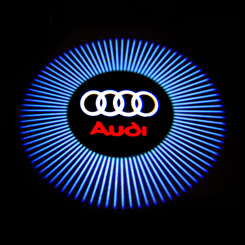 奥迪logo投射灯图片