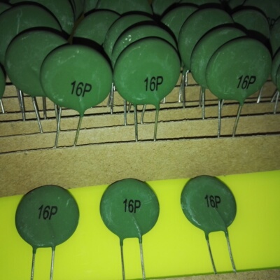 电焊机专用ptc-16p 正温度热敏电阻 16p 绿色热敏电阻正品