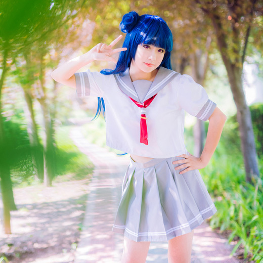 lovelivesunshine水手服 jk制服夏水团aqours短袖校服cosplay女装