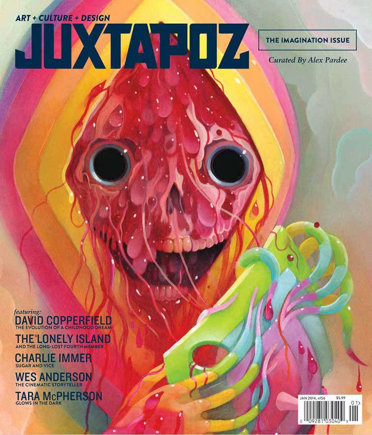 Juxtapoz Art & Culture现代另类艺术杂志 2014年合集（9本）