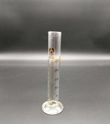 玻璃量筒25ml量杯带刻度实验器材教学仪器正品保证厂家直销