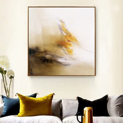 美式室内创意客厅装饰画卧室餐厅玄关沙发背景墙壁饰画挂画彩喷画