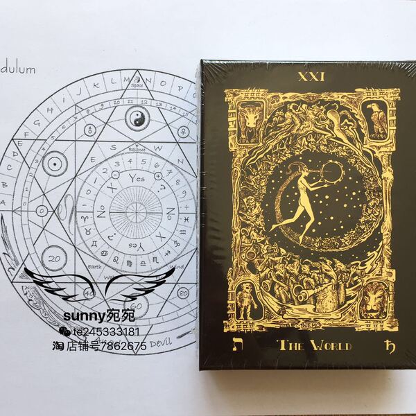 进口正版azathoth tarot 阿撒托斯塔罗牌 2016版 送牌袋 限量1000