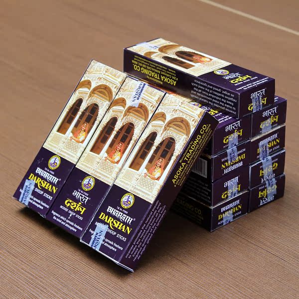 darshan印度香 老塔香柱式香 原装进口天然手工香藏香薰香线香料