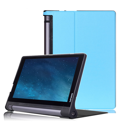 联想yoga tab3 10.1寸x50f/m皮套 yt3-x50l保护套 超薄支撑套壳