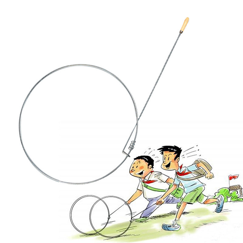 网童奇贝健身玩具滚铁环