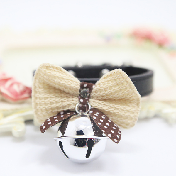 高档宠物狗领带领结泰迪蝴蝶结猫咪铃铛项圈 饰品帅绅士比熊